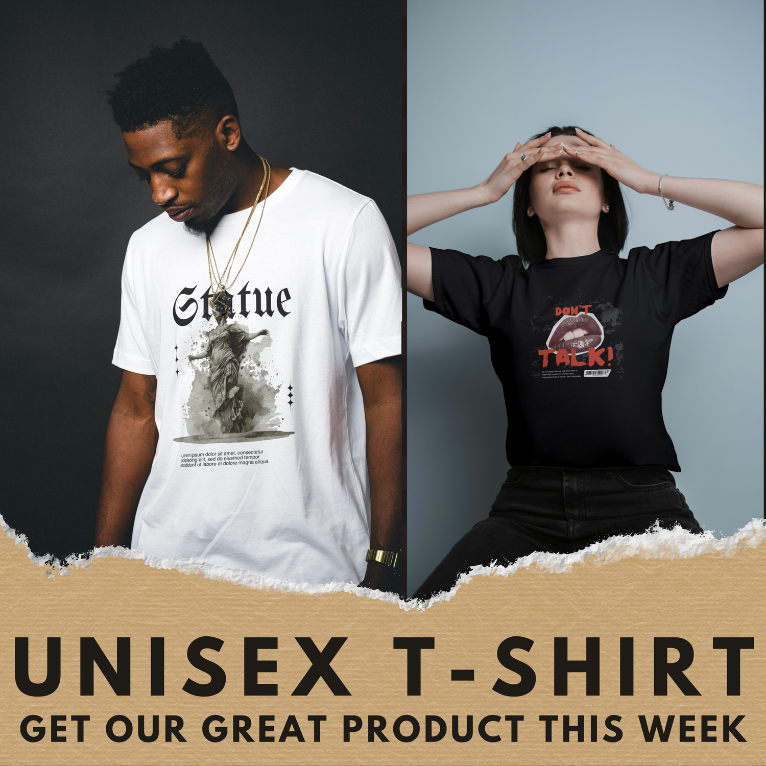 Unisex T-shirt collection